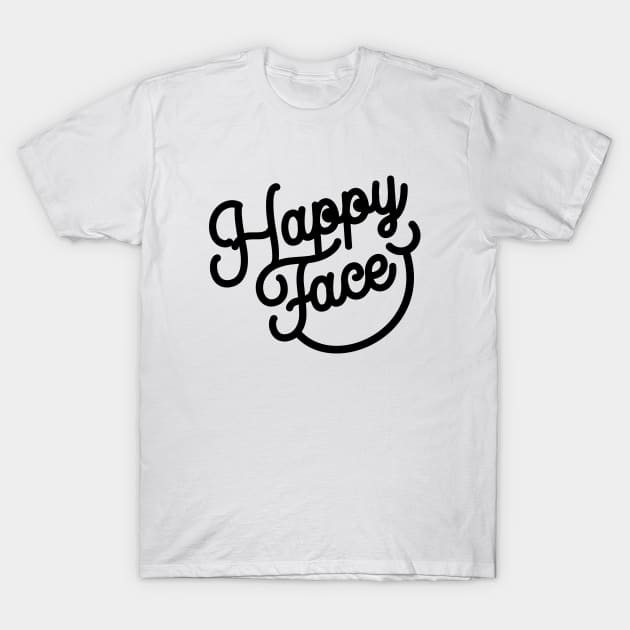 Happy Face T-Shirt by SUGAH